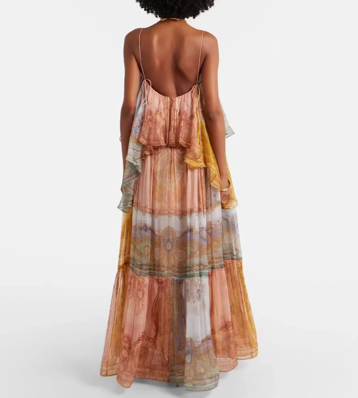 Zimmermann Como Paisley Maxi Dress Size 0 / 8AU Sundance - Image 5