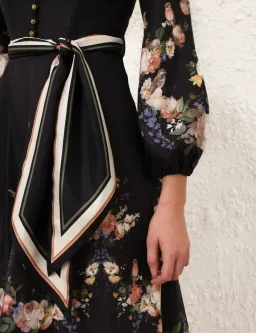 Zimmermann Valiant Button Midi Dress - size 1 for rent on The Volte - image 4