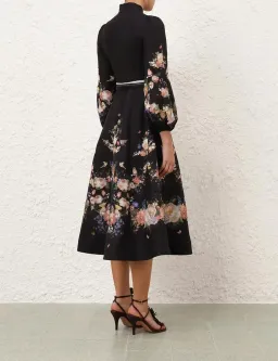 Zimmermann Valiant Button Midi Dress - size 1 for rent on The Volte - image 3