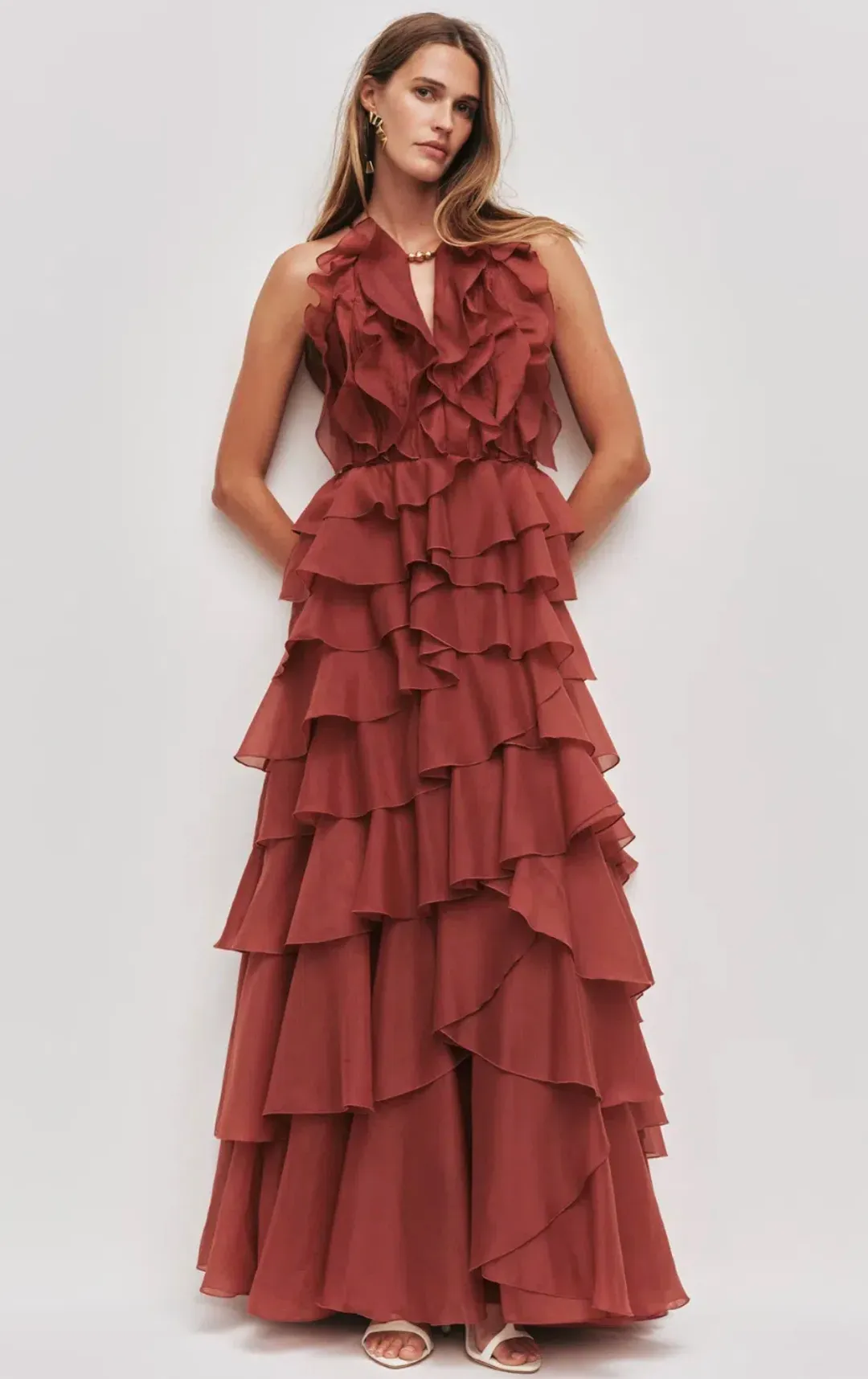 Aje Cleo Gown sz 14 for rent on The Volte - main image
