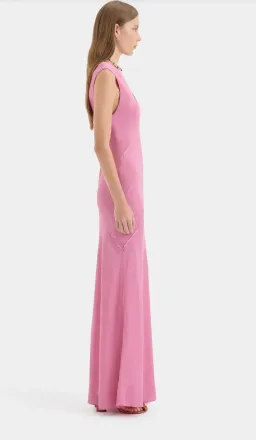 Sir Elin Panelled Gown Berry sz 2 for rent on The Volte - image 3