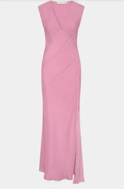 Sir Elin Panelled Gown Berry sz 3 for rent on The Volte - image 4