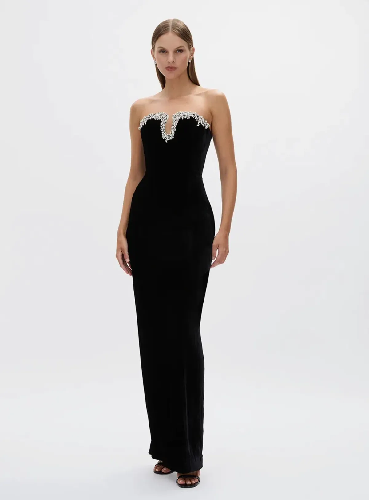 Rachel Gilbert Claudine Gown sz 4 (14) for rent on The Volte - main image