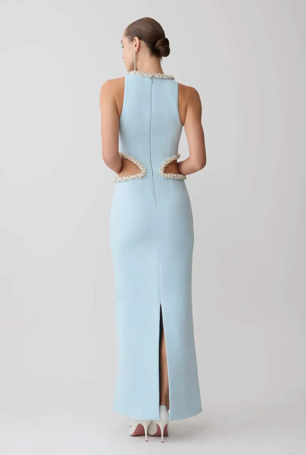 Meshki Light Blue Nicole Dress Size S / 8AU - Image 5