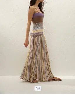 Faithfull The Brand Esenia Knit Dress Size S for rent on The Volte - image 2