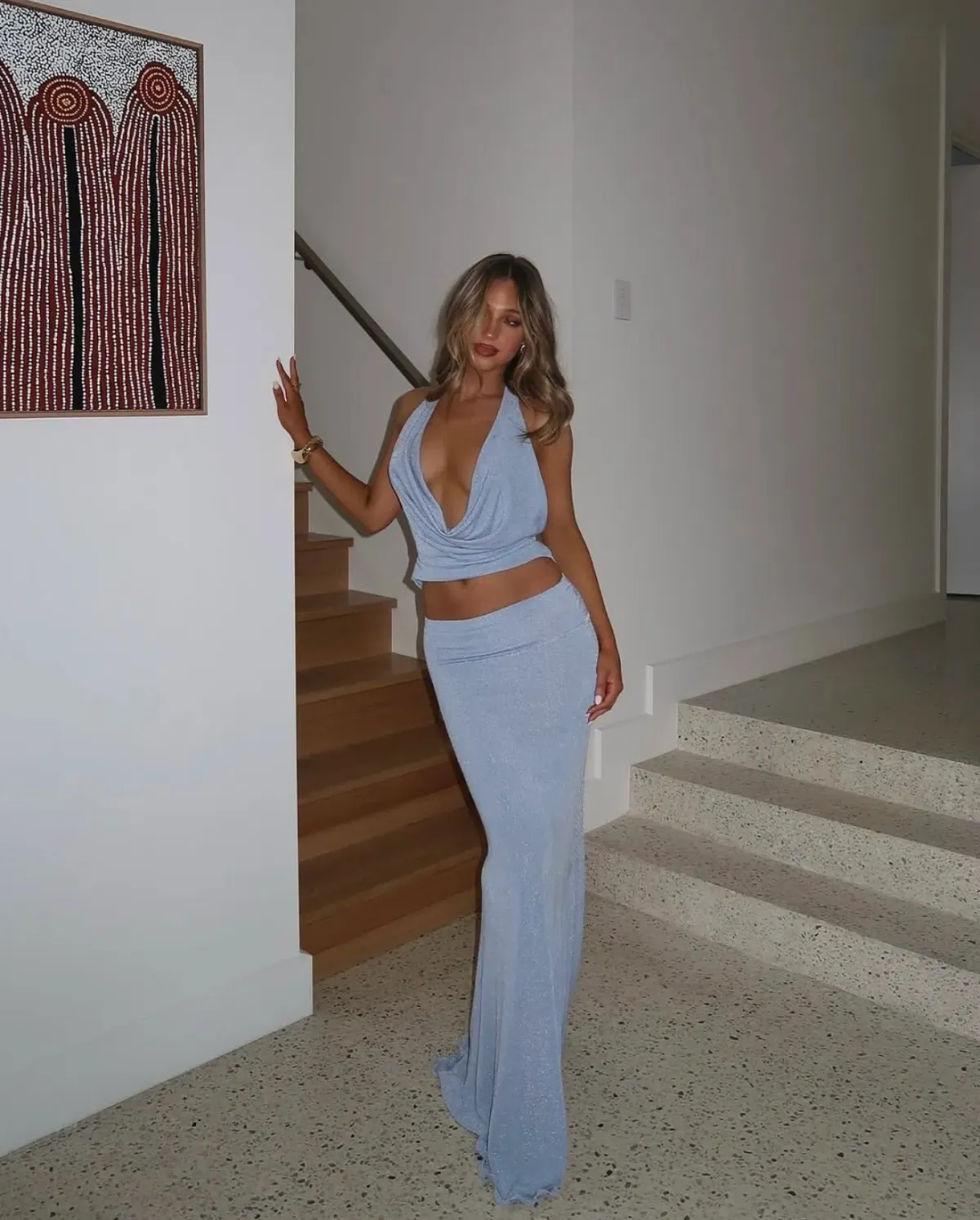Natalie Rolt Priya size 8 Periwinkle - Image 4