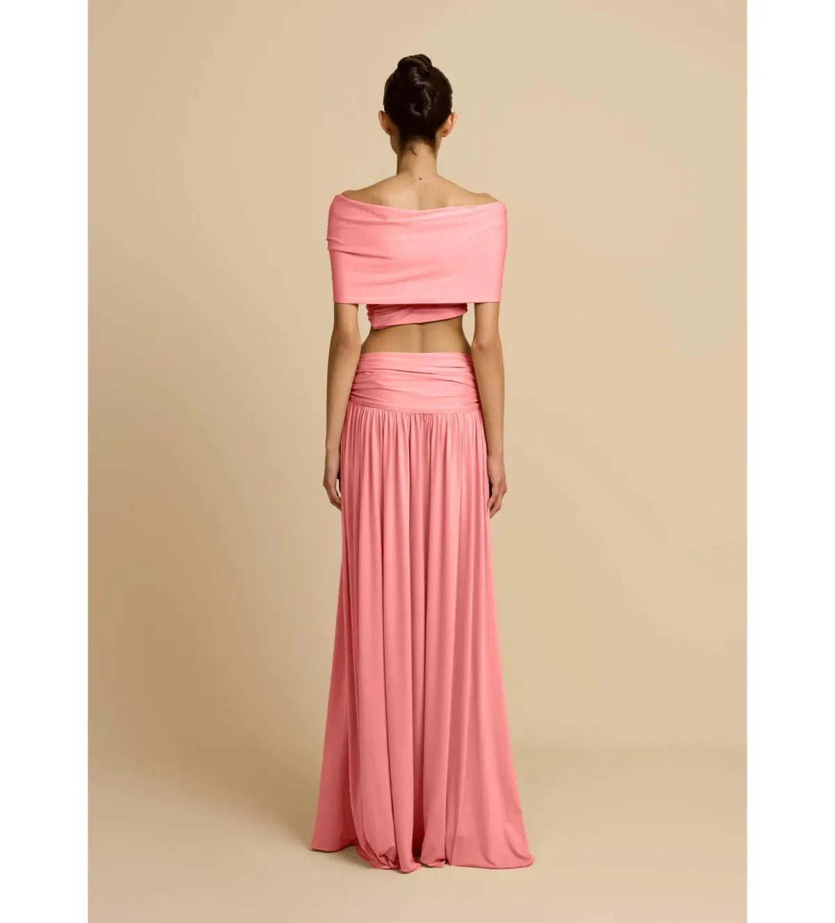 Arcina Ori Alessia Top and Skirt Set in Dusty Pink Size XS/AU6 - Image 3