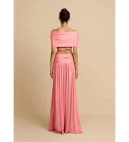 Arcina Ori Alessia Top and Skirt Set in Dusty Pink Size XS/AU6 for rent on The Volte - image 3