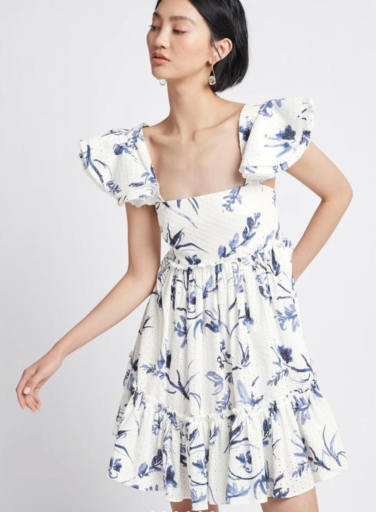 AJE Charlotte mini dress size 6 for rent on The Volte - main image