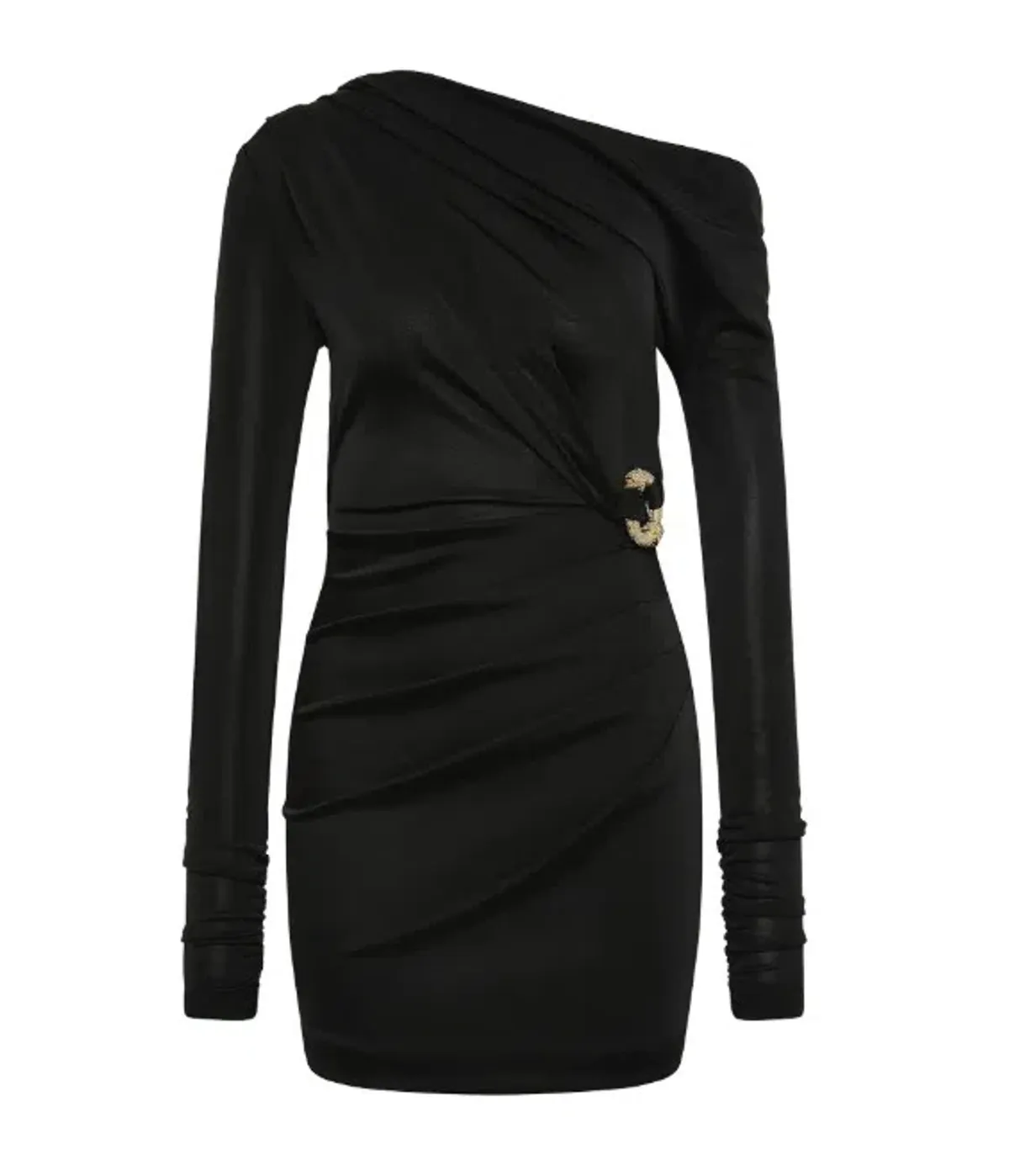 Rebecca Vallance Erin Long Sleeve Mini Dress Black Size 8 - Image 3
