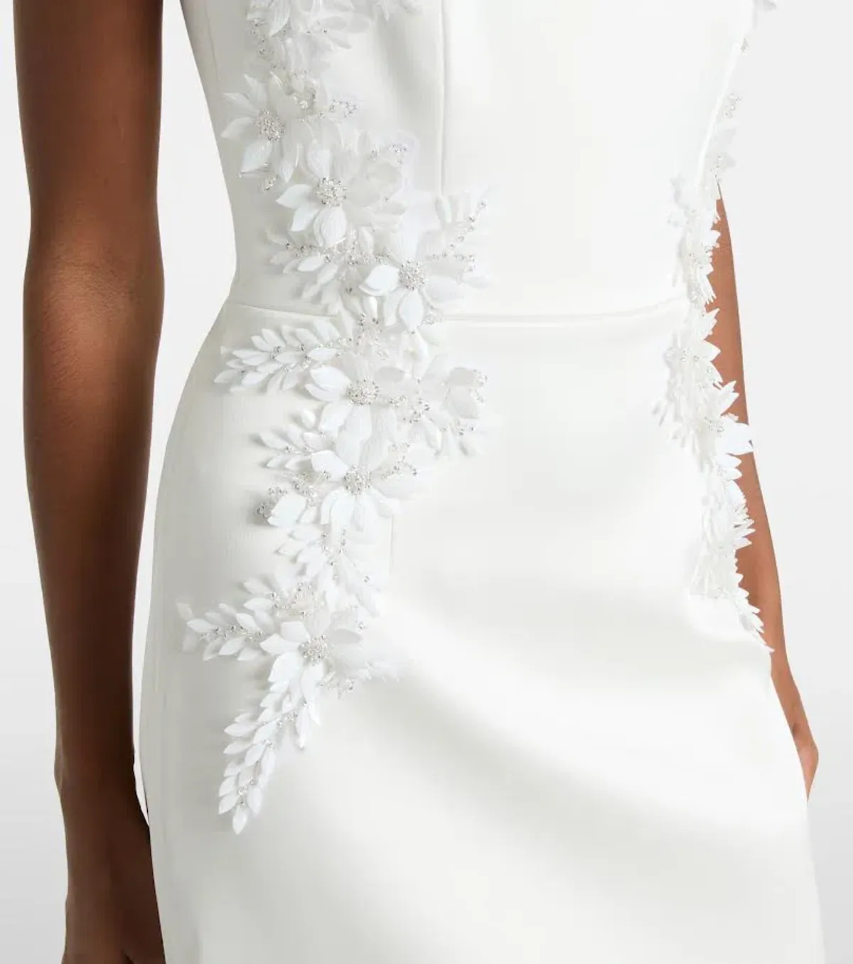 🤍 BRAND NEW Rebecca Vallance Xanthe Midi Dress in Ivory White – Size 10 AU 🤍 - Image 3