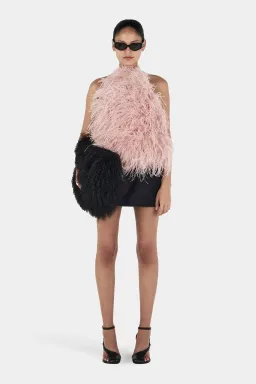 HANSEN + GRETEL Genie Feather Halter Rose for rent on The Volte - image 6