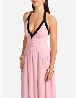 Runaway The Label Carolina Maxi Dress M Musk for rent on The Volte - image 3