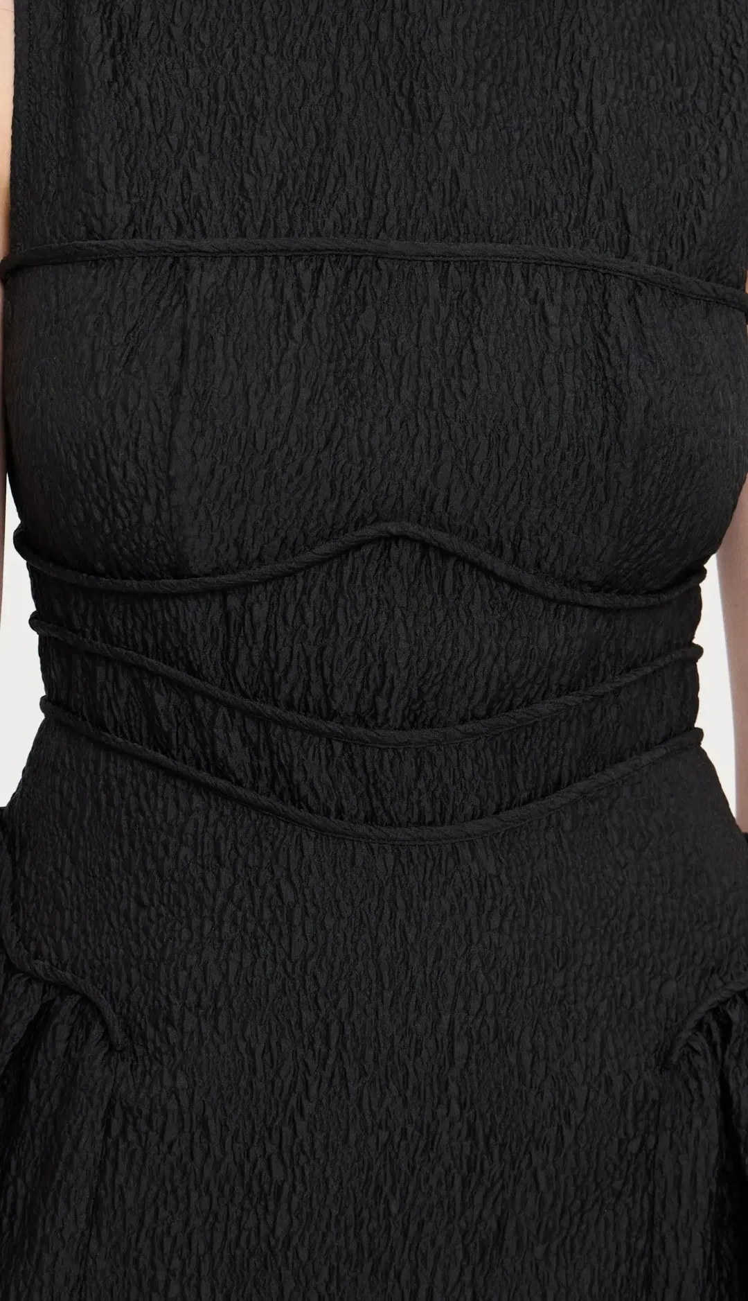 Rachel Gilbert Sophia Dress Black 2/AU10 for rent on The Volte - main image