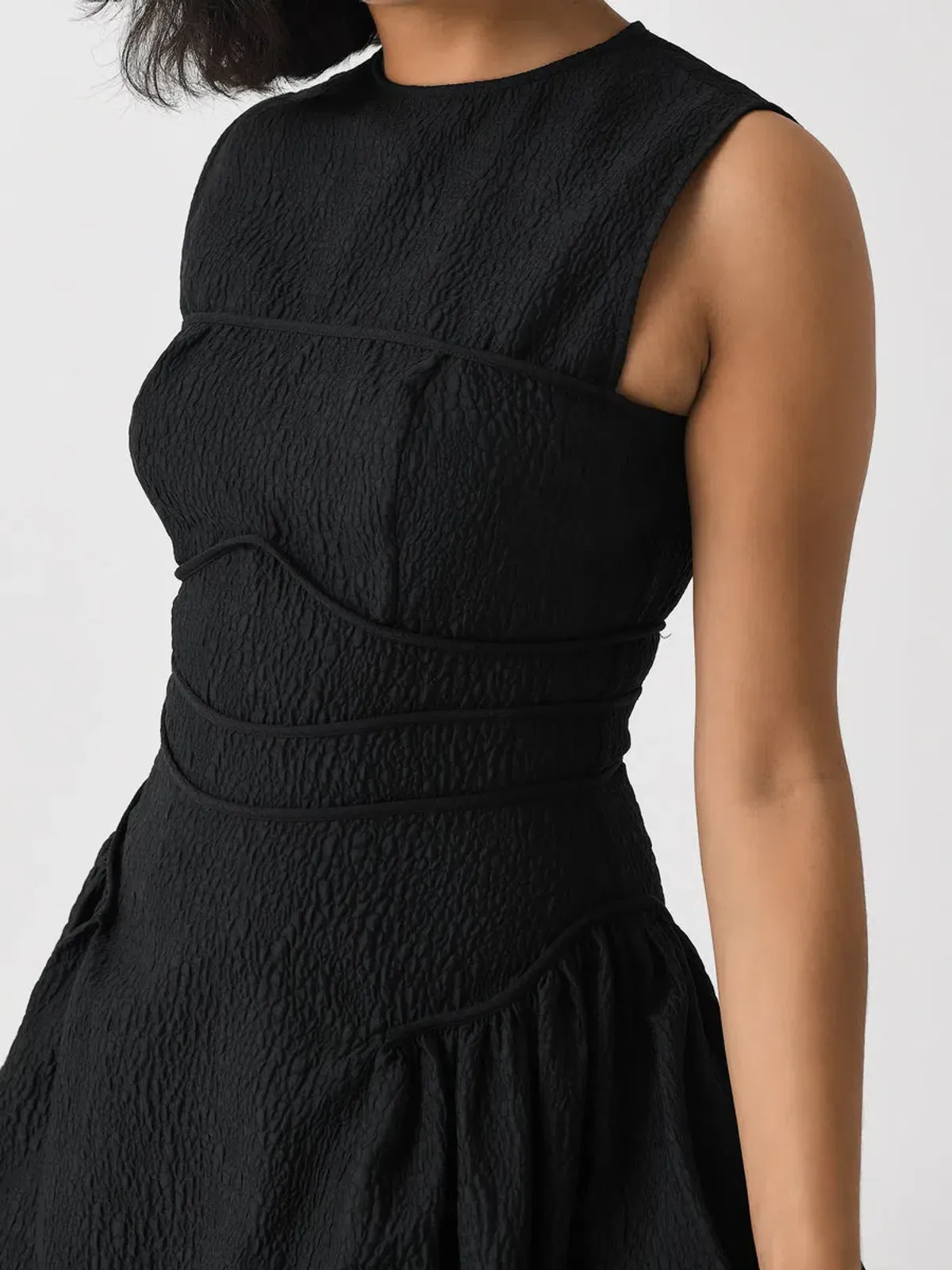 Rachel Gilbert Sophia Dress Black 6/AU18 - Image 4