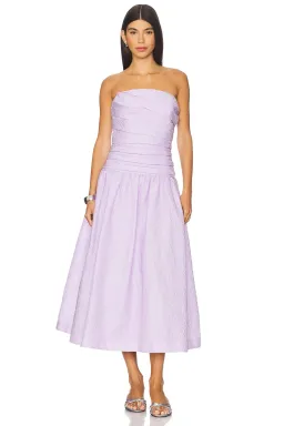 Rachel Gilbert Sophia Strapless Dress Lilac 6/AU18 for rent on The Volte - image 1
