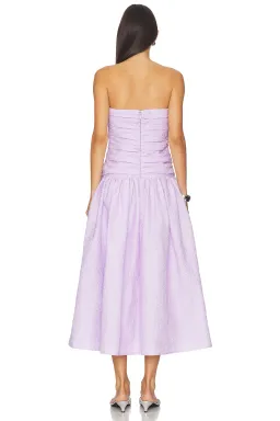 Rachel Gilbert Sophia Strapless Dress Lilac 6/AU18 for rent on The Volte - image 3