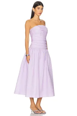 Rachel Gilbert Sophia Strapless Dress Lilac 6/AU18 for rent on The Volte - image 2