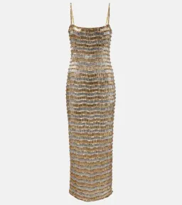 Rachel Gilbert Zeph Gown Gold Silver 4/AU14 for rent on The Volte - image 6