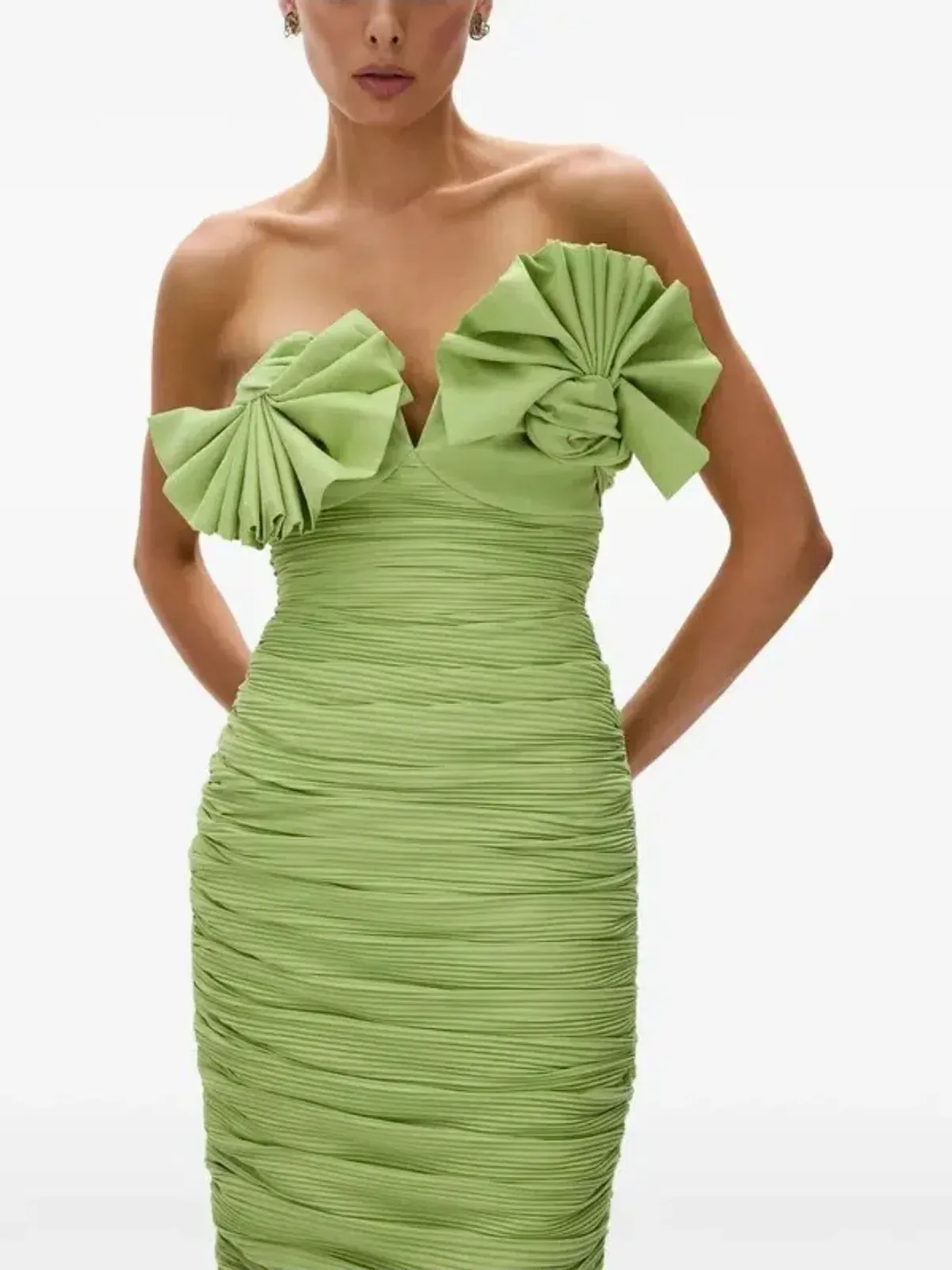 Rachel Gilbert Jensen Dress Green 6/AU18 - Image 5