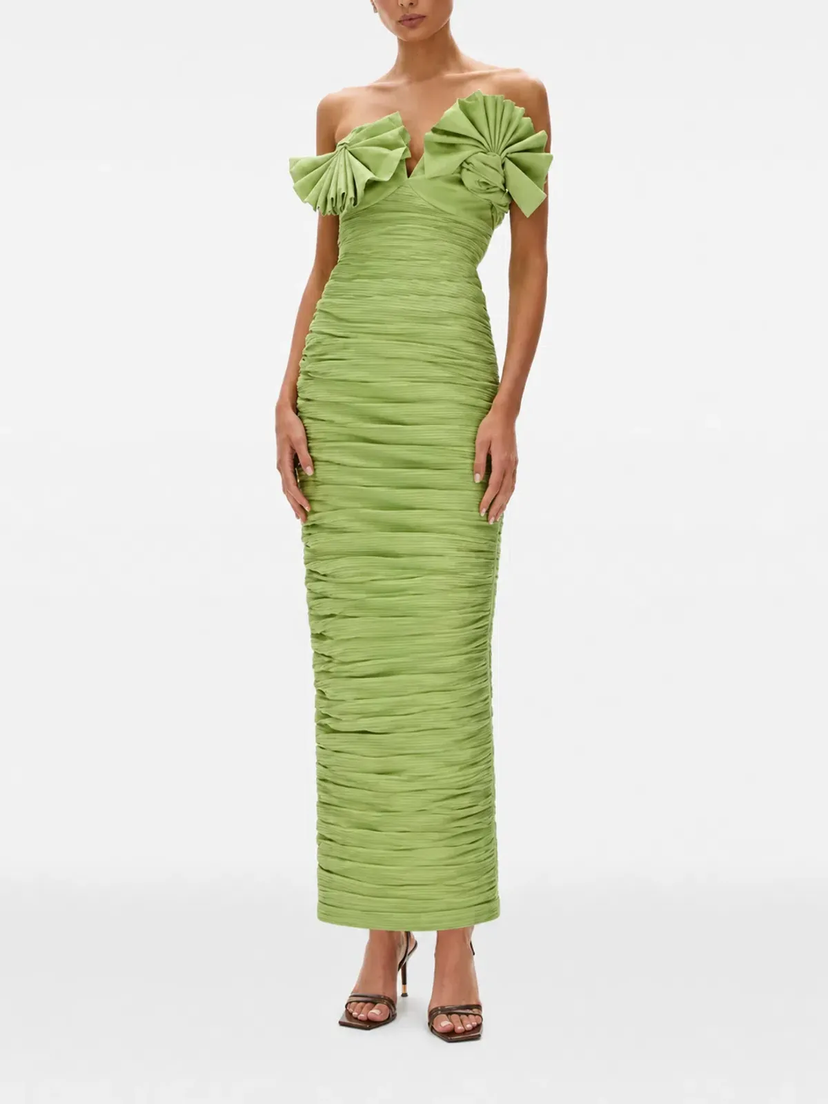 Rachel Gilbert Jensen Dress Green 6/AU18 - Image 2