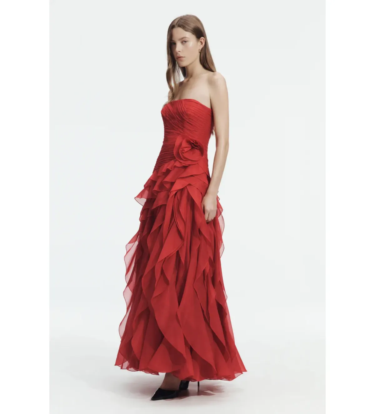 Aje Canyon Gown in Scarlet Red Size AU10 - Image 2