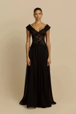 ARCINA ORI ARABELLA DRESS BLACK SIZE 6 (XS) for rent on The Volte - image 1