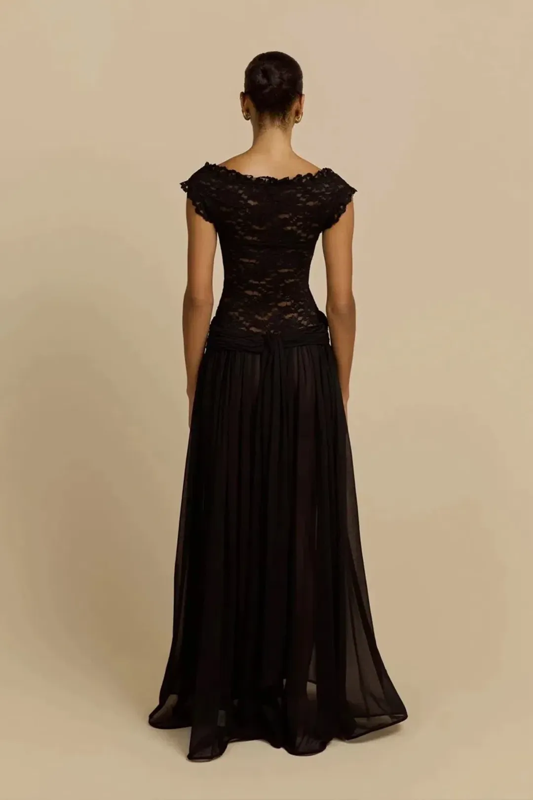 ARCINA ORI ARABELLA DRESS BLACK SIZE 6 (XS) for rent on The Volte - main image