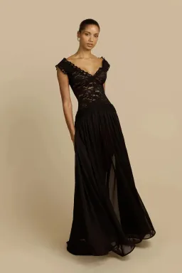 ARCINA ORI ARABELLA DRESS BLACK SIZE 6 (XS) for rent on The Volte - image 5