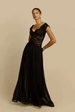ARCINA ORI ARABELLA DRESS BLACK SIZE 6 (XS) for rent on The Volte - image 3