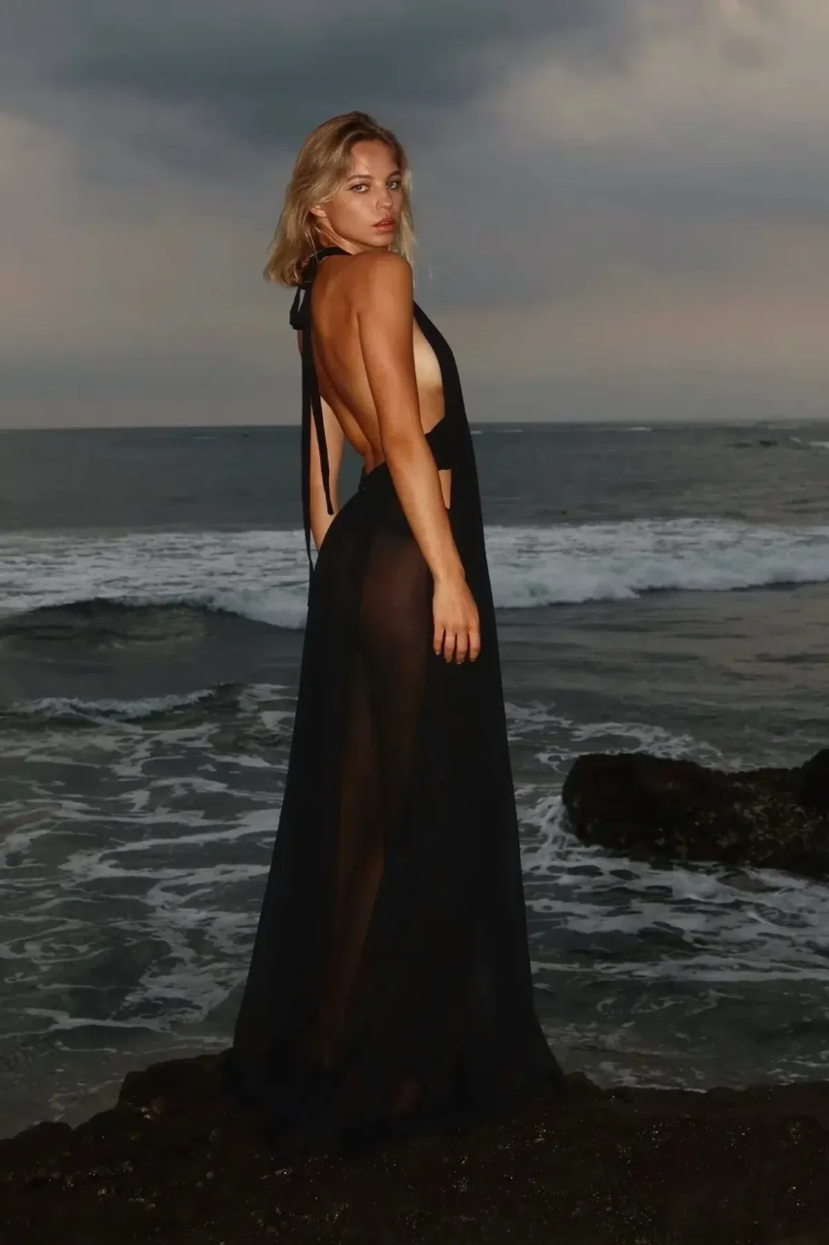 ARCINA ORI FLORENCE DRESS BLACK SIZE 8 (S) - Image 7