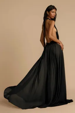 ARCINA ORI FLORENCE DRESS BLACK SIZE 8 (S) for rent on The Volte - image 5