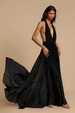 ARCINA ORI FLORENCE DRESS BLACK SIZE 8 (S) for rent on The Volte - image 2
