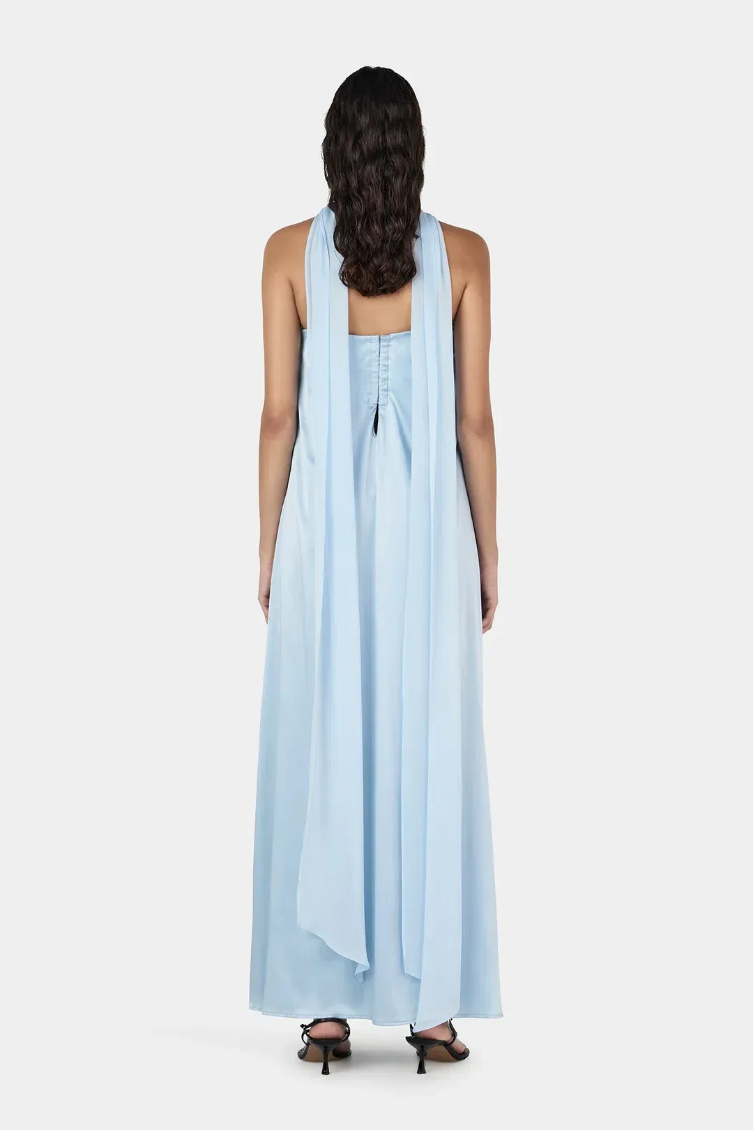 Hansen & Gretel - Ischia Dress Blue for rent on The Volte - main image