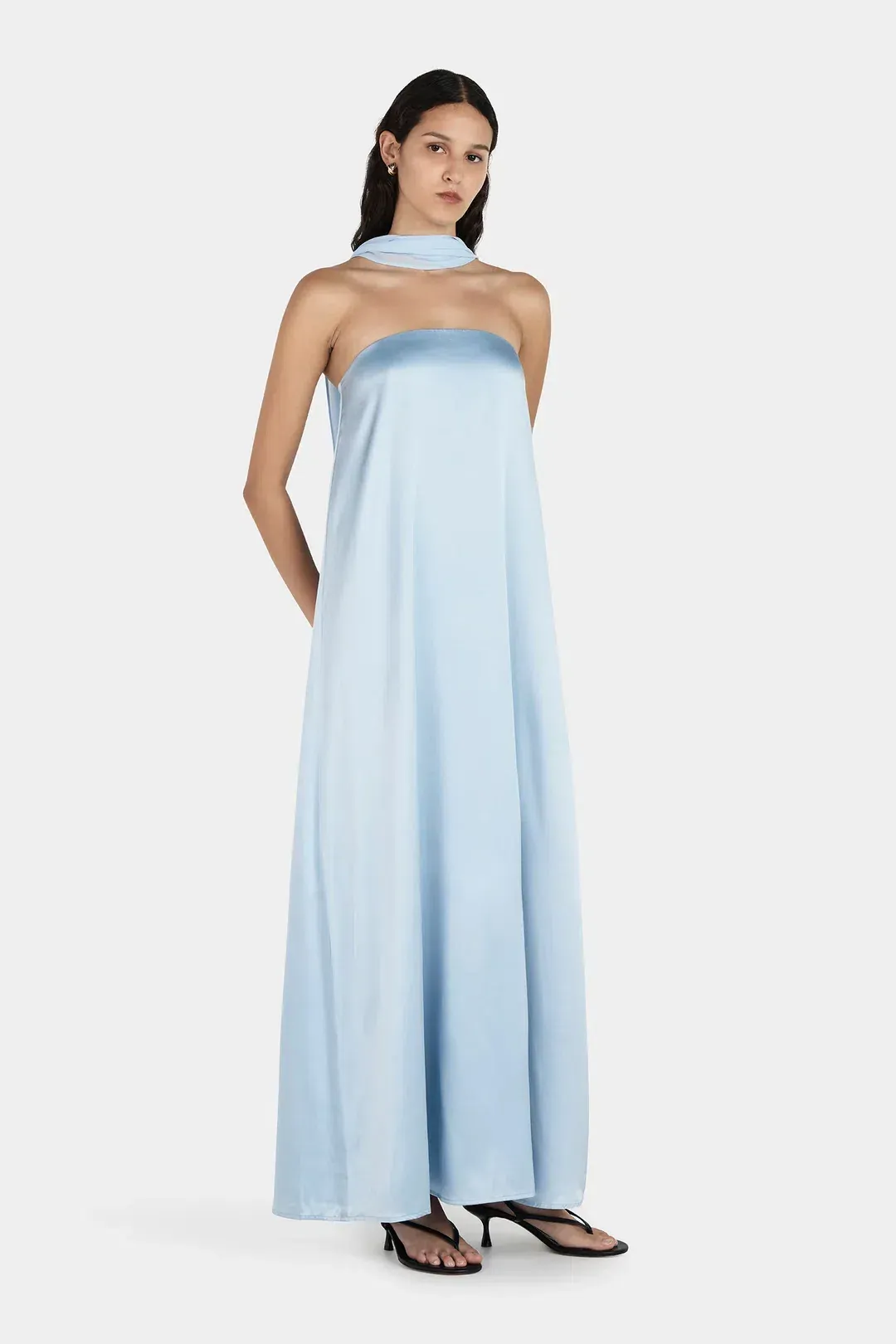 Hansen & Gretel - Ischia Dress Blue for rent on The Volte - main image