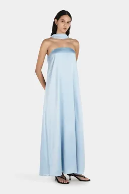 Hansen & Gretel - Ischia Dress Blue for rent on The Volte - image 4