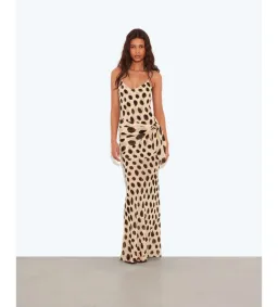 Rat & Boa Ozias Maxi Dress in Animal Print Size M/AU10 for rent on The Volte - image 1