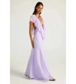 Ance Gria Clover Gown in Lavander Size S/AU8 for rent on The Volte - image 3