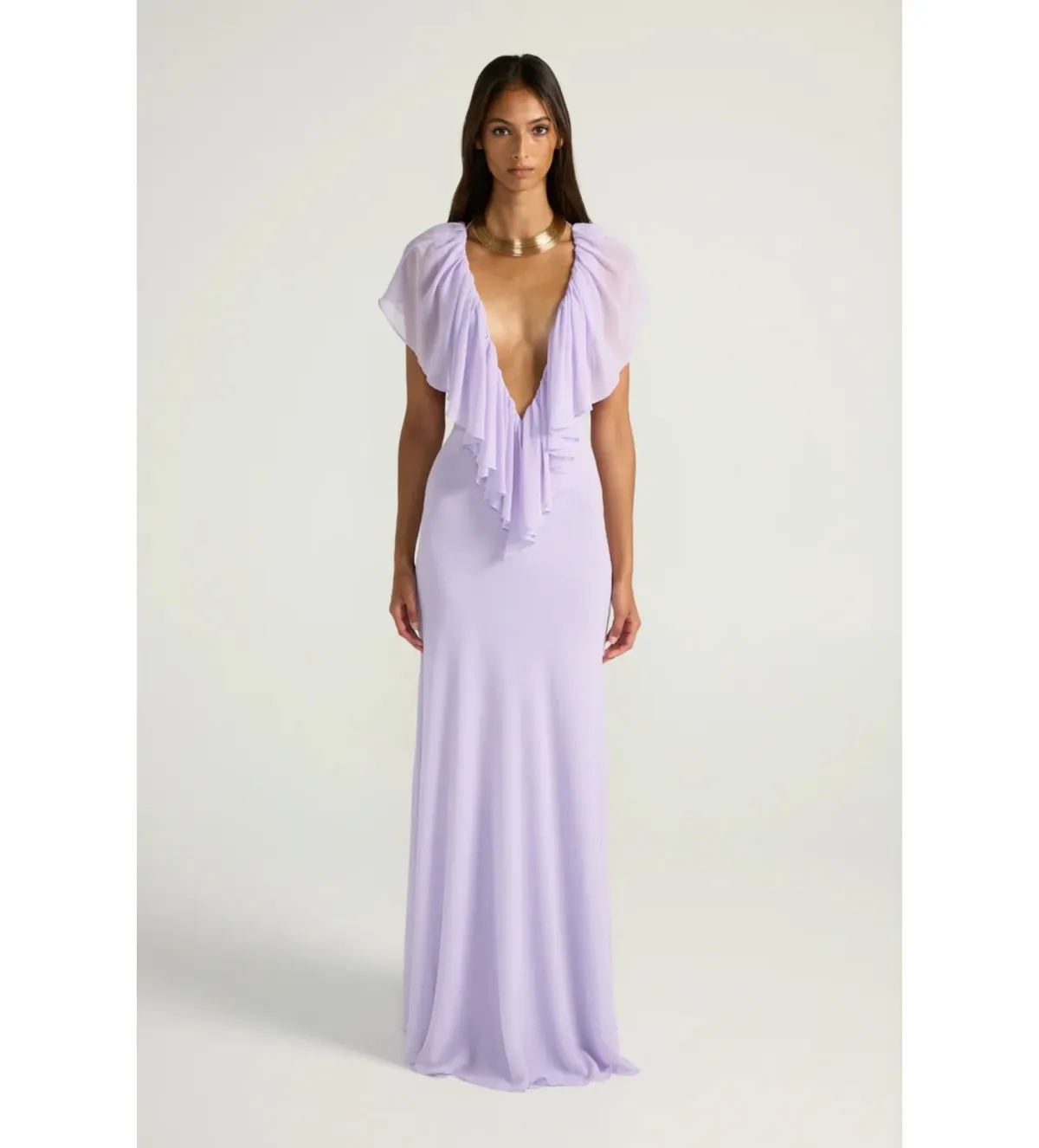 Ance Gria Clover Gown in Lavander Size S/AU8 - Image 1