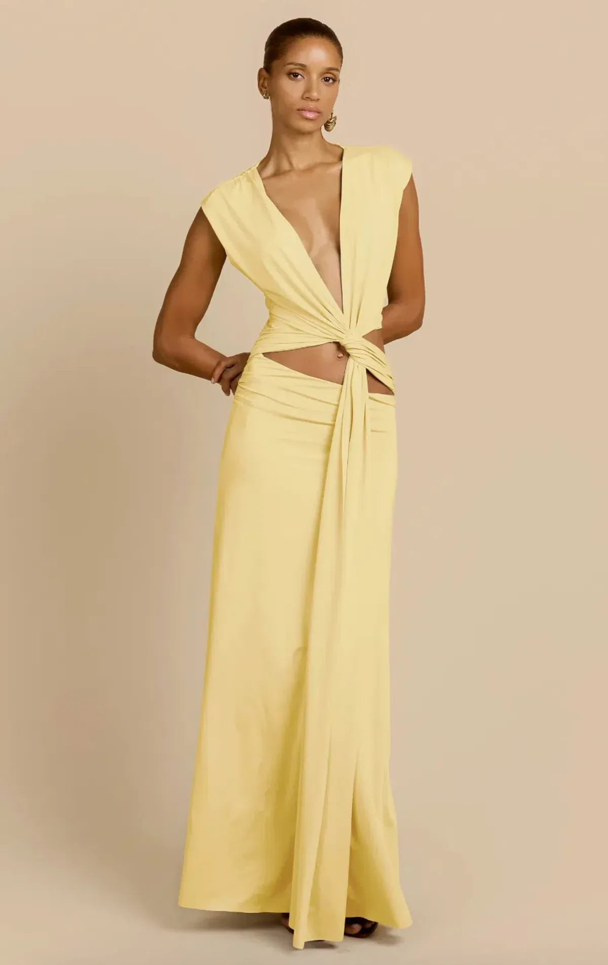 Arcina Ori, JADE DRESS, Maxi LEMON - Image 1