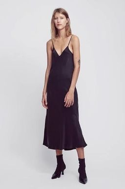 Silk Laundry - 90s silk dress for rent on The Volte - image 1