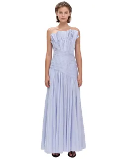 Aje Aquiline Gown French Blue Size 16 for rent on The Volte - image 4