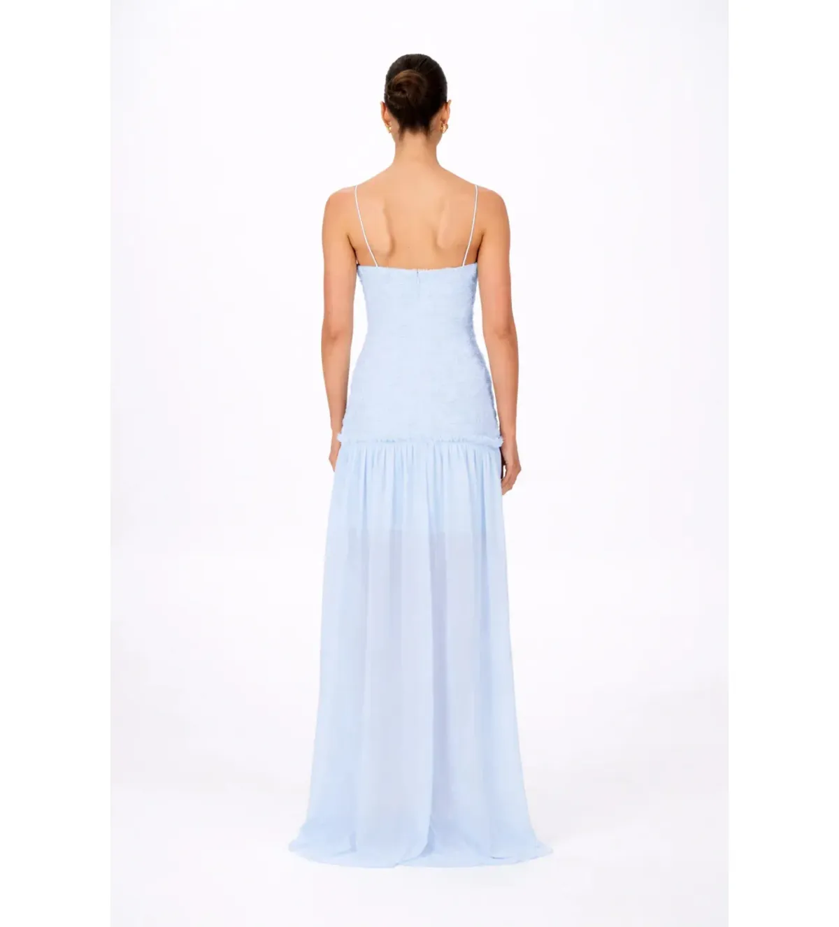 Jefre Sei Renata Maxi Dress in Bay Blu Size S/AU8 - Image 2