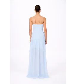 Jefre Sei Renata Maxi Dress in Bay Blu Size S/AU8 for rent on The Volte - image 2