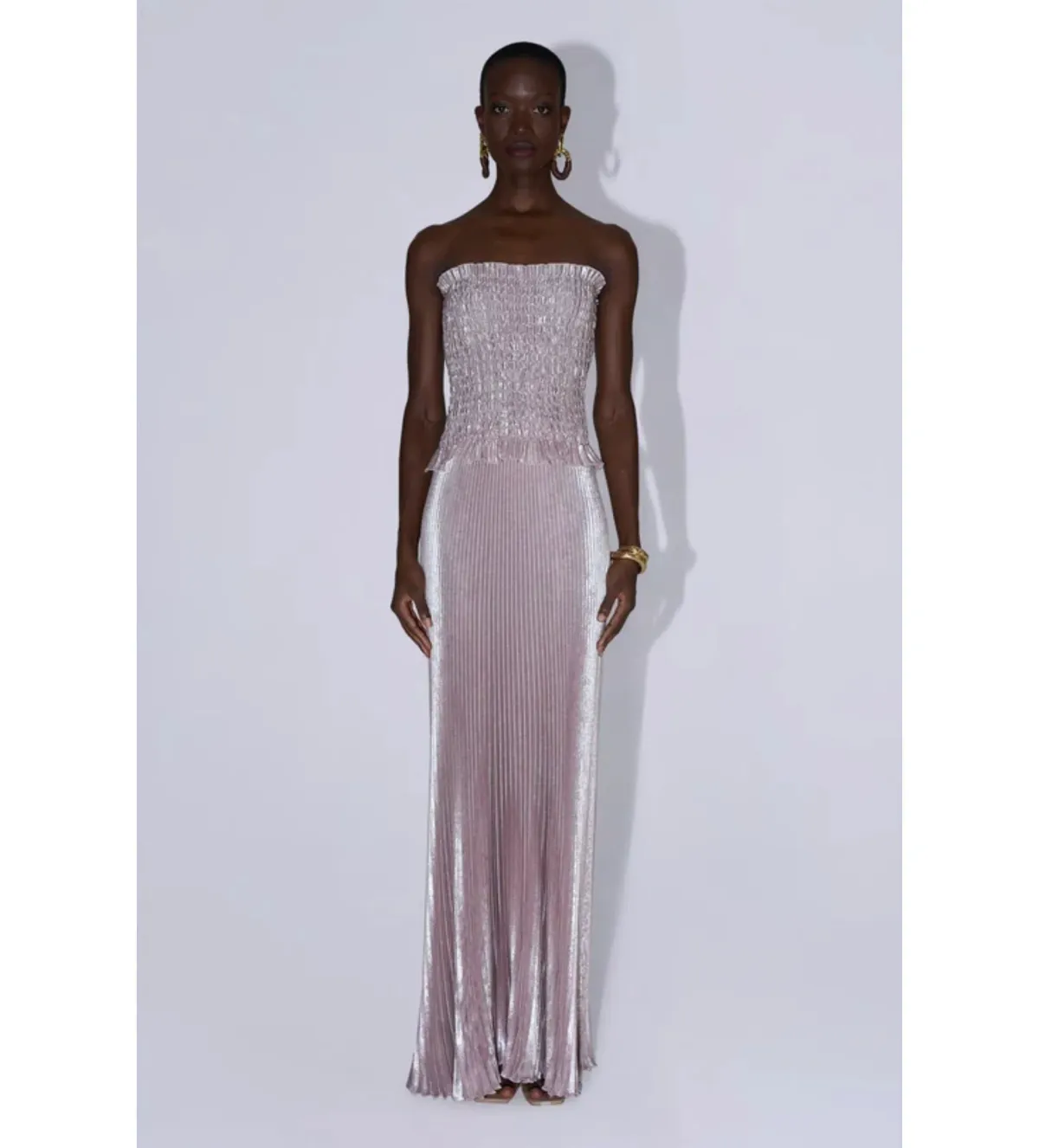 L'Idee Maya Gown in Dusty Shimmer Size AU8 - Image 1