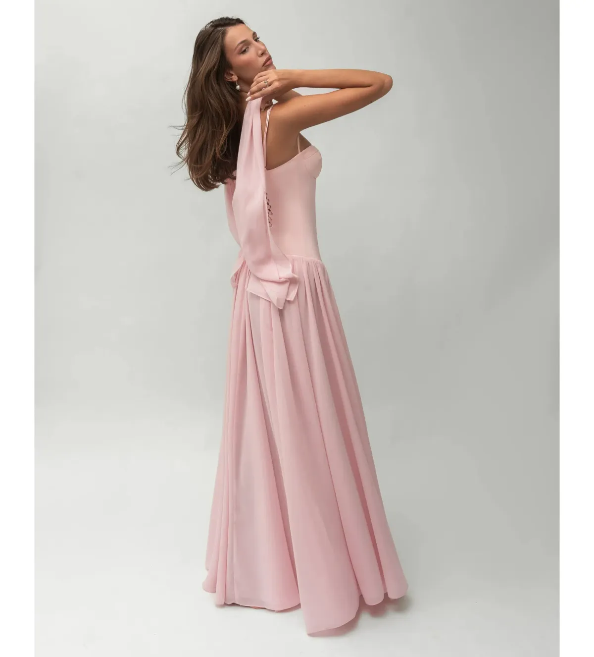 Fenity Amelia Maxi Dress in Pink Size 10 - Image 2