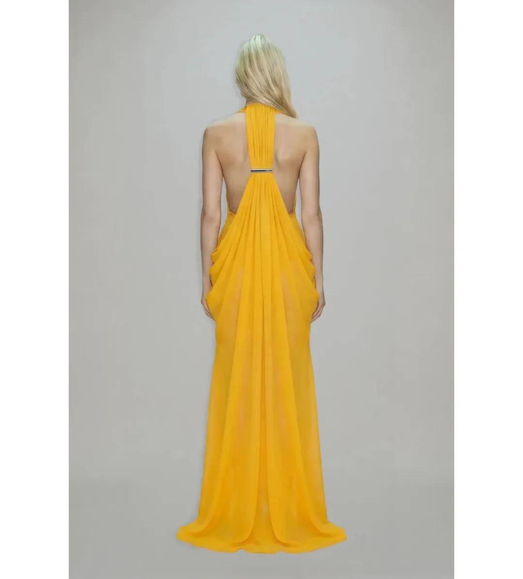 Atoir Mina Maxi Dress in Saffron Size S/AU8 for rent on The Volte - main image