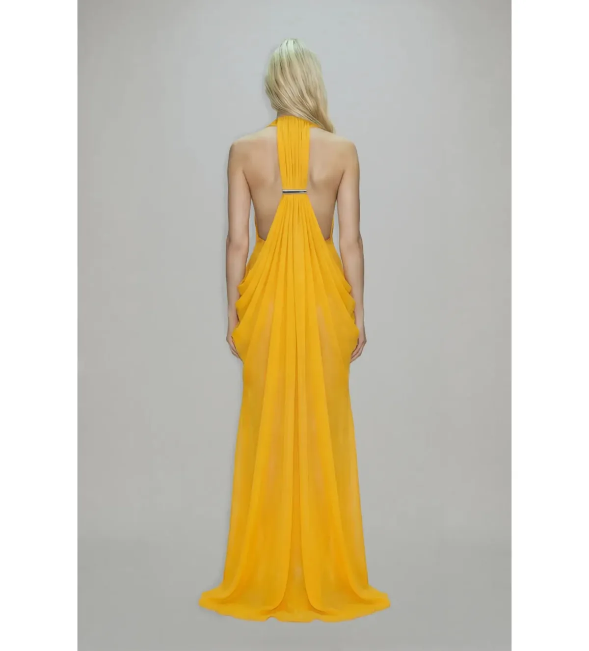 Atoir Mina Maxi Dress in Saffron Size S/AU8 - Image 2