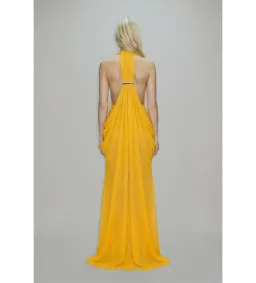 Atoir Mina Maxi Dress in Saffron Size S/AU8 for rent on The Volte - image 2