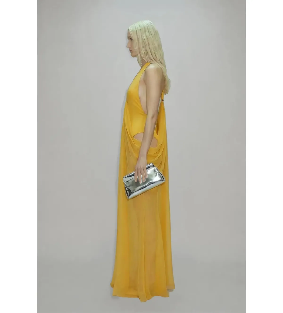 Atoir Mina Maxi Dress in Saffron Size S/AU8 - Image 3